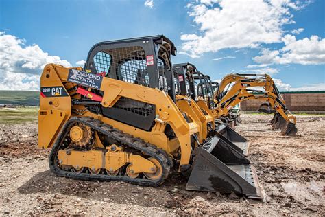 skid steer tracked rental|track loader rental near me.